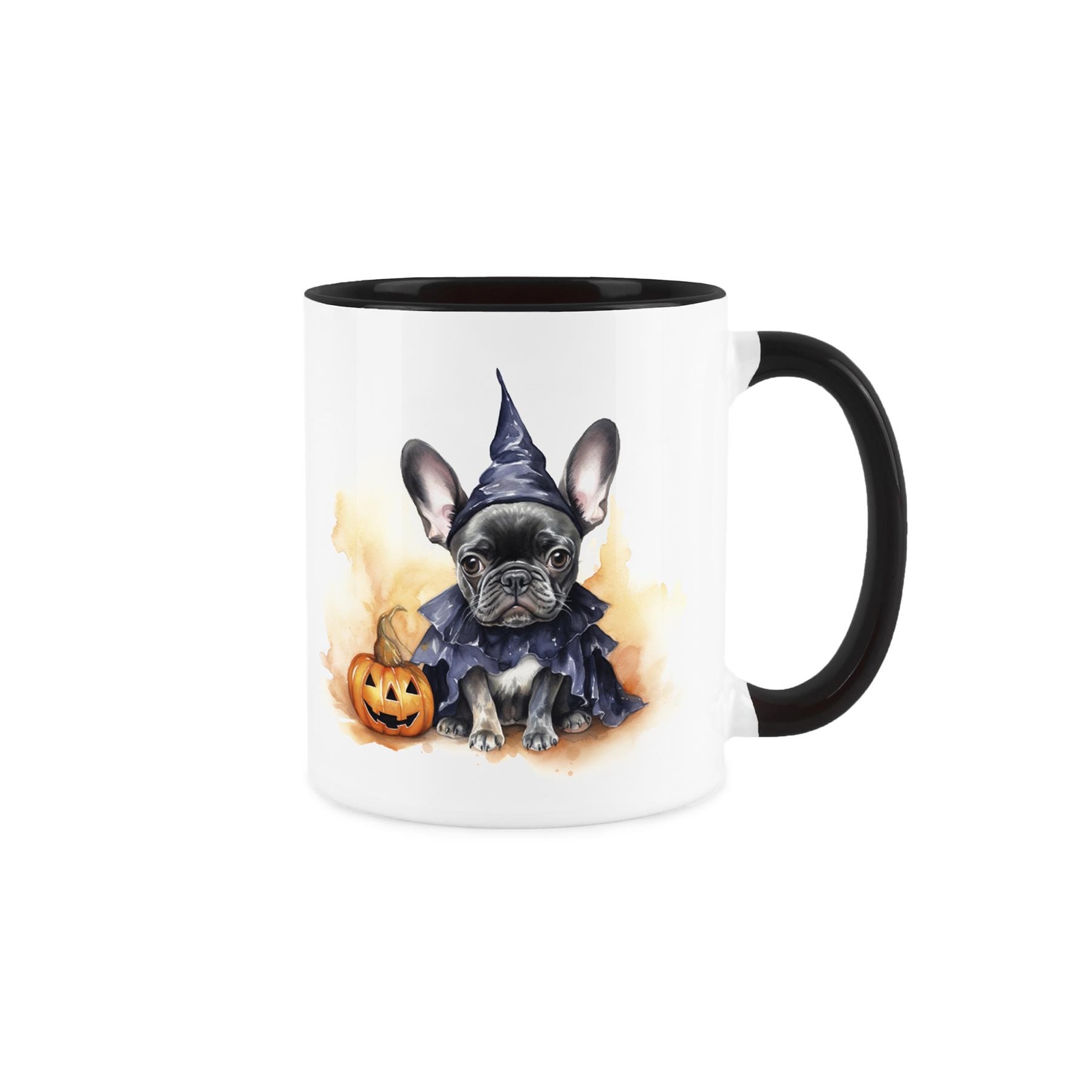 Frenchie Mug - Dog Halloween Costume Ceramic Tea/Coffee Cup Gift