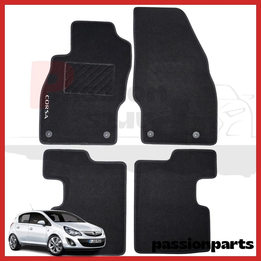 Kit Tappetini Auto compatibili con Opel Corsa E 2014-2019