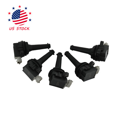 5-Pack Ignition Coils For Volvo S40 S60 V50 V70 C30 C70 XC70 – Direct Replacement UF517