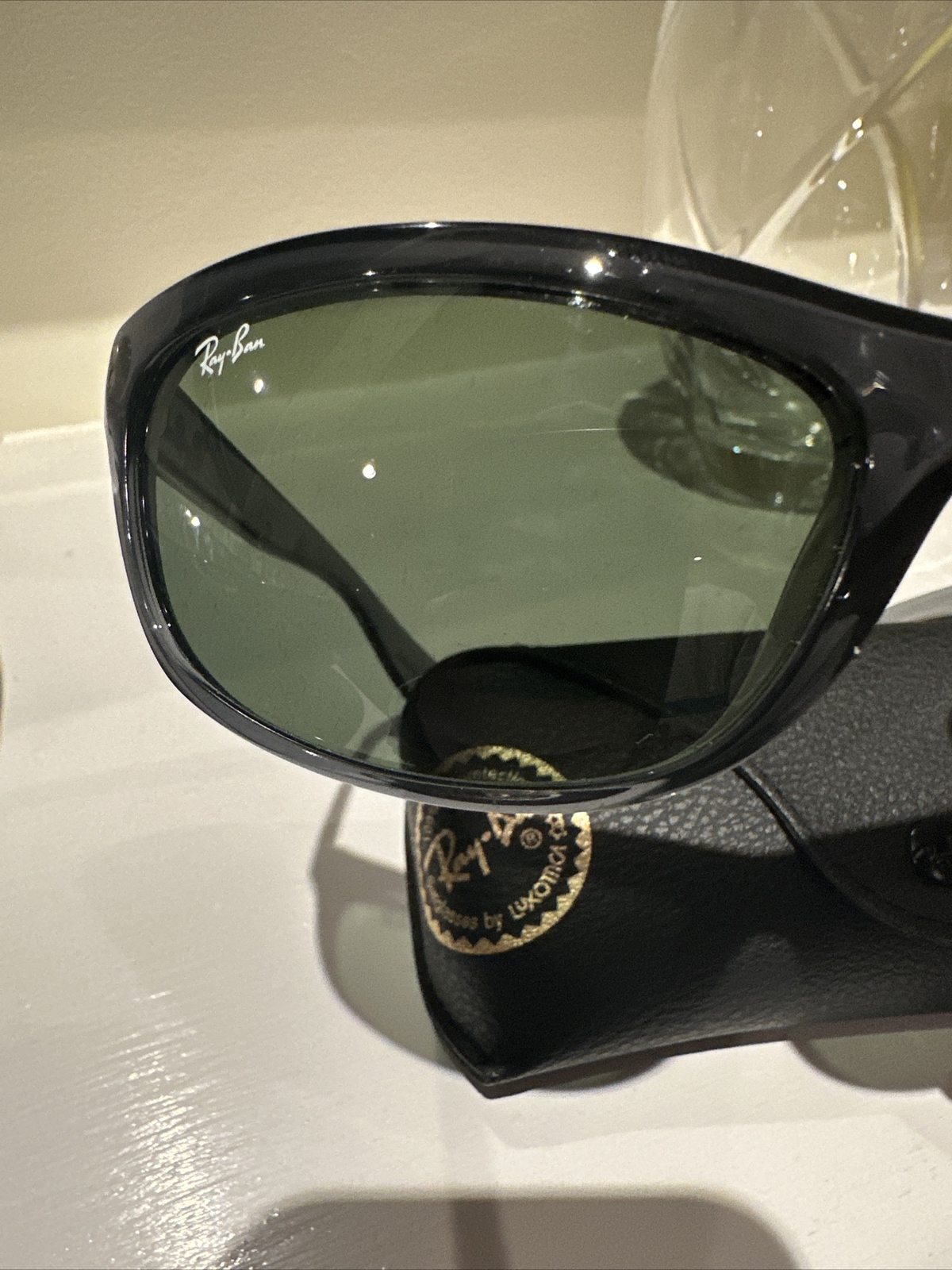 Htf Ray HTF Ray Ban RB4089 Balorama W3392 Men's Limited Edition Gray Sunglasses ...