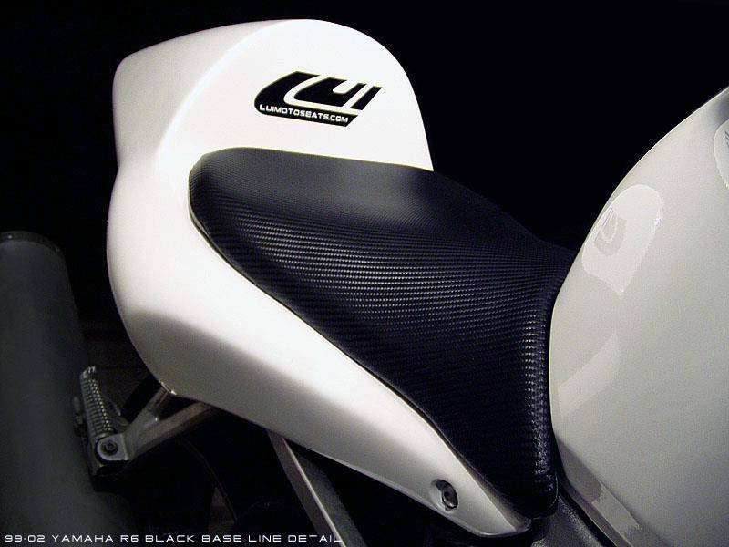 Puig Protezione Sella Per Yamaha R6 (1999-2002) - Colore Carbonio Nero, Antigraffio E Resistente Ai Raggi UV - 2