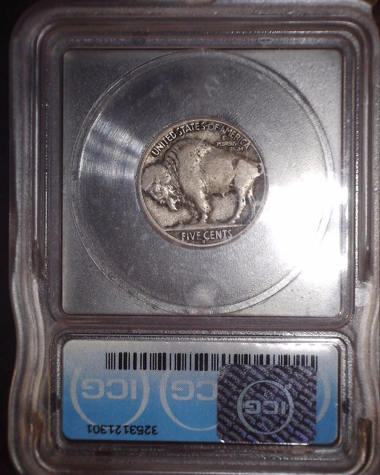 1917-S Buffalo Nickel, ICG VG10, Issue Free - Image 2 of 2