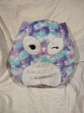 SQUISHMALLOWS Solina The Winking Owl Large Size New W/Tags Limited Edition 2022