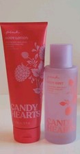 CANDY HEARTS Fragrance Body Mist  Body Lotion Set   Victoria's Secret New