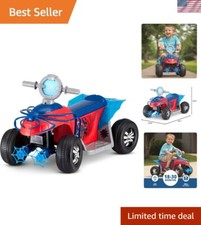 Spider-Man Quad Ride-On for Toddlers 18-30 , 44 lbs Max Capacity