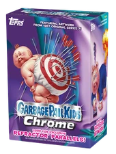 2024 TOPPS CHROME GARBAGE PAIL KIDS 7 GPK VALUE BLASTER BOX (28 Cards) Brand New