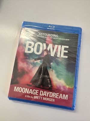 David Bowie Moonage Daydream A Film by Brett Morgen Blu-ray 2022 New Sealed