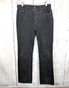 Womens Ralph Lauren CHAPS Gray 6 Corduroy Pants Stretch Straight Fit | eBay