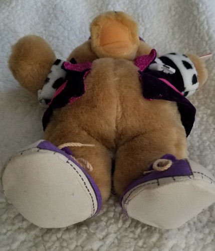 Nabisco Teddy Grahams Bear Plush 11" Brown Stuffed Animal Advertising 1990s NWT - Picture 7 of 8