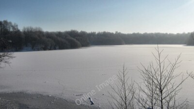 Photo 6x4 Snow, ice, sun and mist Davenport/SJ8065 The sun shining acros c2010