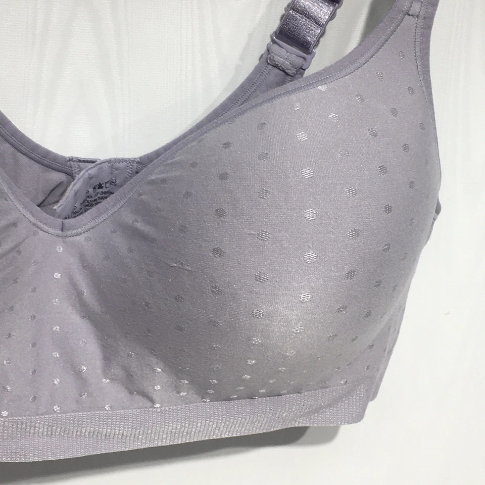 Bali Bra 42D lavender Multi-way Wireless Soft Cup High Sides Smooth Back Womens - Image 3 of 4