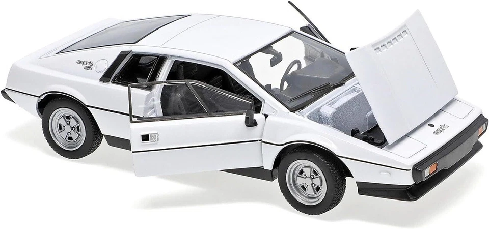 1978 Lotus Esprit S2 Type 79 1/24 Scale Diecast Model by Welly - WHITE - Image 4 of 4