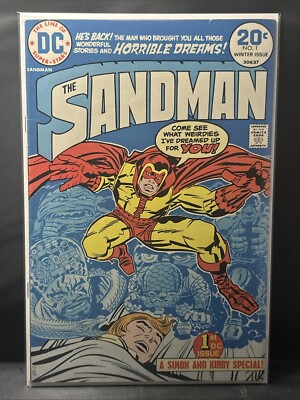 The Sandman #1 (1974) DC 1ST BRONZE SANDMAN LAST SIMON-KIRBY (5.5)