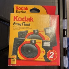 KODAK Easy Flash Disposable Camera with Flash, 54 Exposures 2 Pack