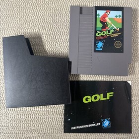 Golf (Nintendo, 1985) 5 tornillos variante en caja original