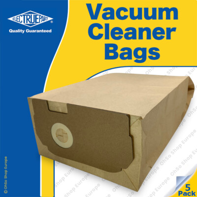 5 x ELECTROLUX Vacuum Cleaner Bag E50 E60 E60n Type The Boss 1900 Self Propelled