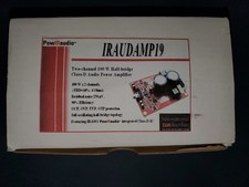 IR Infineon IRAUDAMP19   2-Channel 100W Class D Audio Amplifier - IR4301M Eval