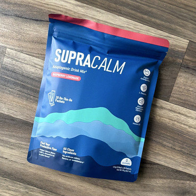 SUPRACALM Adaptogen Drink Mix Pulver Raspberry Lemonade 20 Stk D3 Magnesium