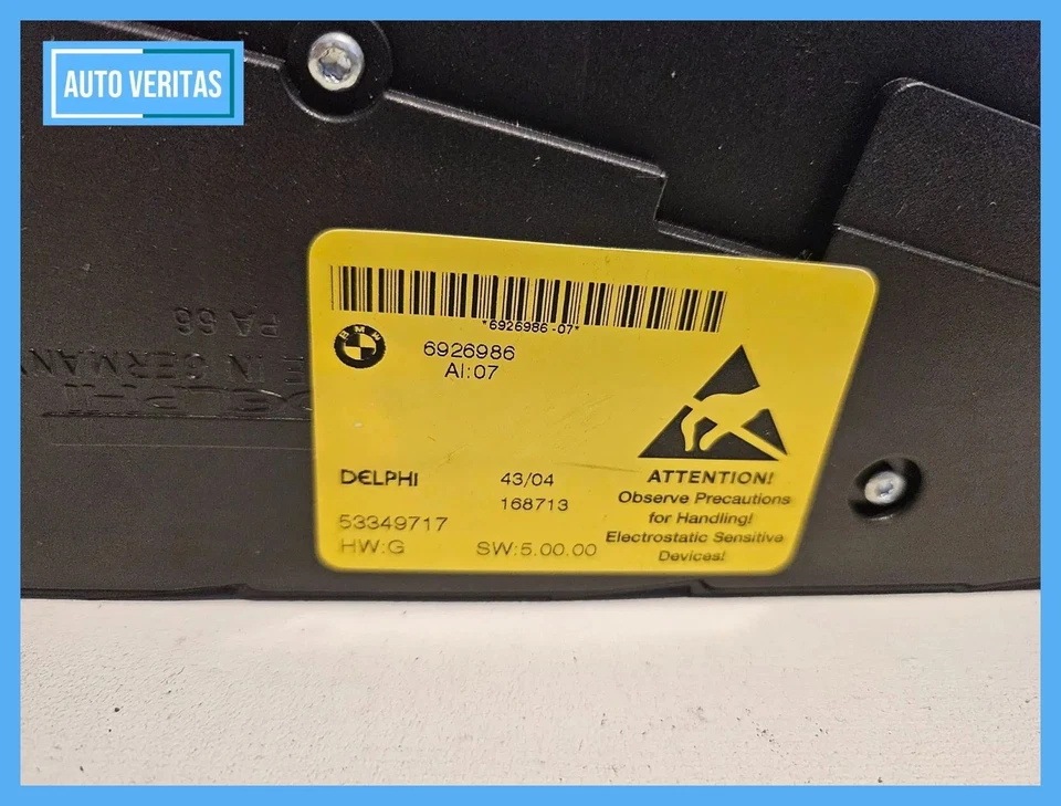 original BMW E60 E61 E70 E71 switch seat adjustment Memory passenger seat 692698 - Image 4 of 4