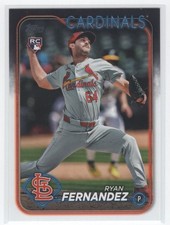 #US111 2024 Topps Update Ryan Fernandez Rookie St. Louis Cardinals