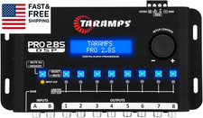 Taramps Pro 2.8S Black DSP Crossover Full Digital Signal Audio Processor Equaliz