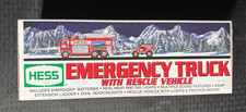 2005 HESS Emergency Tuck with Rescue Vehicle MIB C-8.0 Batt Op
