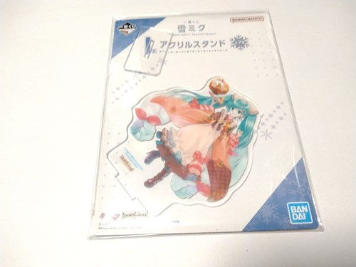 Figurine Snow Miku Hatsune Miku – Stand Original – Ichiban Kuji Prize D – Bandai