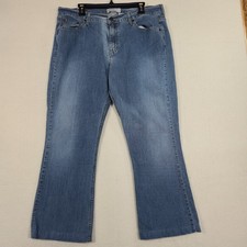 Signature By Levi Strauss  Co. Jeans Womens 18 Blue Denim Stretch Bootcut Leg