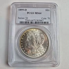 ​US Mint 1899-O Morgan Silver Dollar PCGS MS64