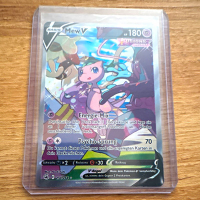 Pokémon TCG Mew V 251/264 Fusionsangriff DE Holo Ultra Rare 180 KP