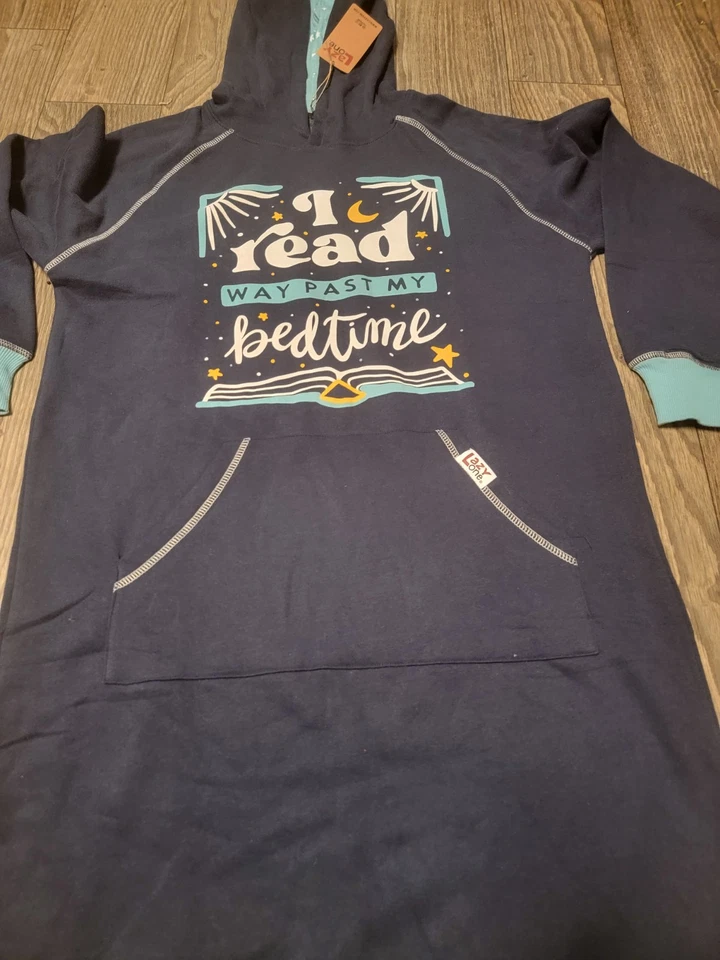 Lazy One Oversized Hoodie Sweatshirt, Comfortable , Sweater Women Size S/M - Image 3 of 4