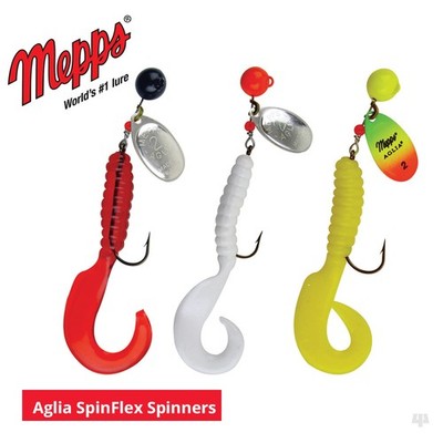 Mepps Aglia SpinFlex Spinners - Sea Trout Pike Perch Salmon Bass Fishing Lures