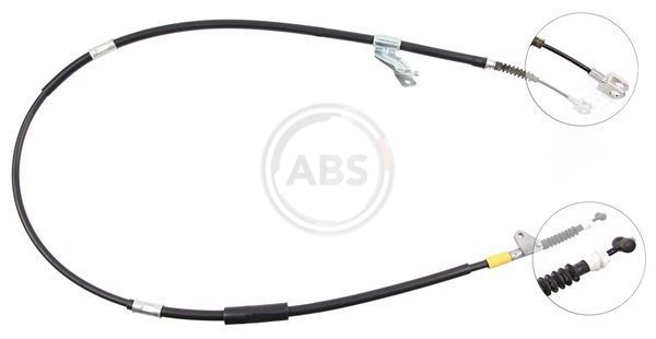 Right Rear A.B.S. K18878 Cable Pull, parking brake for TOYOTA
