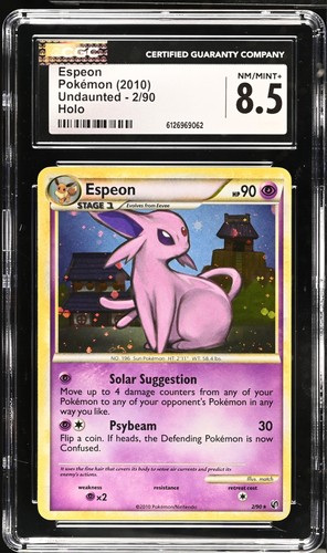 Espeon graded CGC 8.5 for sale on eBay