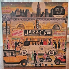 JAZZ AGE - 1000 pc PUZZLE - ART BY MICHAEL STORRINGS