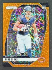 2024 Panini Prizm Rome Odunze #385 Lazer RC Bears