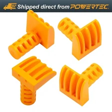 POWERTEC 72284 Low Profile Bench Dogs, Fits 3/4" Dog Holes for workbenches, 4PK
