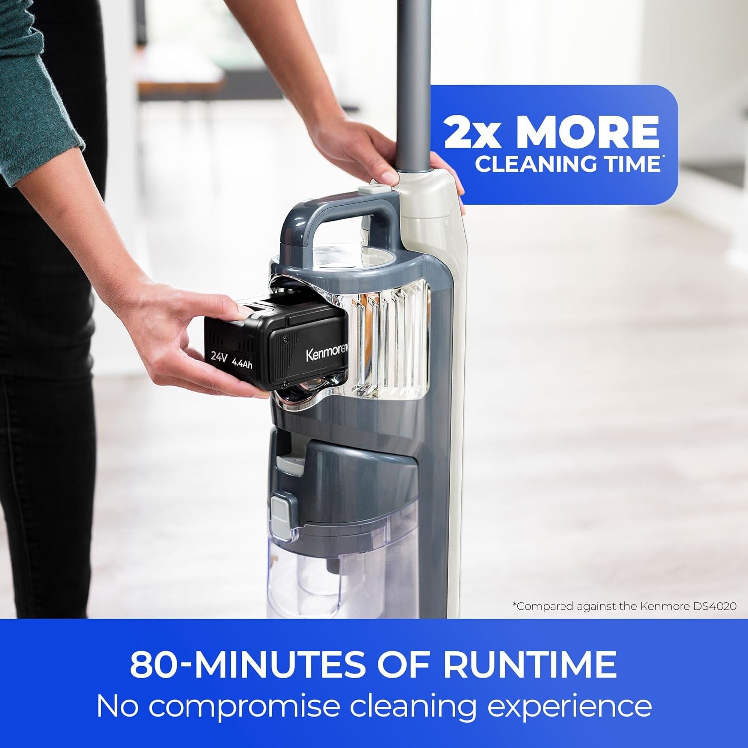 Kenmore CU7005 Litening 24V Cordless Upright Vacuum