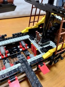 LEGO Pirates Black Seas Barracuda (Dark Shark) 6285 In 1989 Used W/Manual As Is