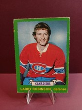 1973-74 O Pee Chee - OPC #237 Larry Robinson RC