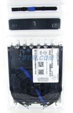 Corning CCH-CS12-H3-P00QE Pigtailed Splice Cassette, 12 Fiber ST OM4 Aqua STSI