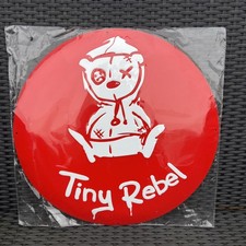 Tiny Rebel Welsh Craft Brewery Embossed Red Metal Sign D 41cm - New in packaging