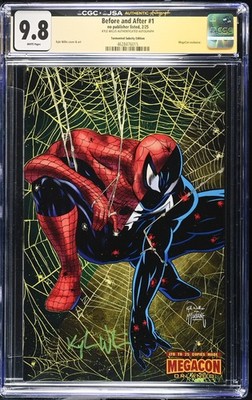 CGC 9.8 Before And After #1 SS Kyle Wills Signed Tormented Subcity Variant Pop 1