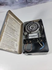 U.S.A. Tork Time Switch Model 7100 24-Hour Dial w/Omitting Device Good Condition