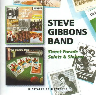 2xCD Steve Gibbons Band Street Parade / Saints & Sinners SLIPCASE Bgo