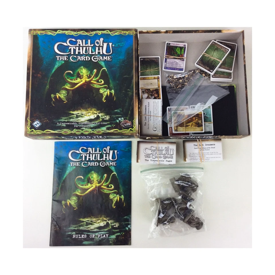 FFG Call of Cthulhu C  Call of Cthulhu - The Card Game Collection #9 - Core NM - Image 2 of 2