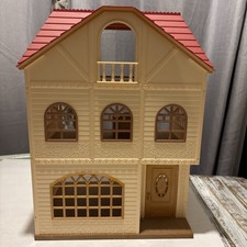 Sylvanian Families Cedar Terrace 3-Storey House With Ladders And Piano