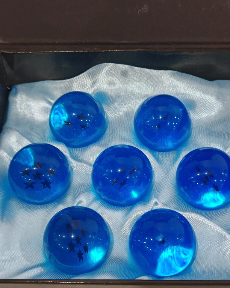 Dragon Ball Z Crystal Balls Bandai 2006 Raro Coleccionable Juego de Acción en Caja Foto 3 de 4