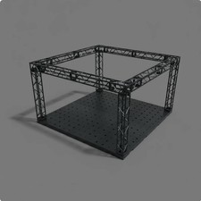 Diorama Display Bühne Modular Beleuchtung Bausatz Regal Plattform für Modell