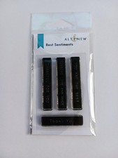 Altenew - Clear Photopolymer Stamps - Best Sentiments - NEW